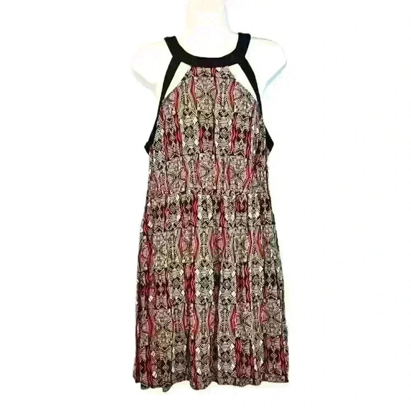 FOREVER 21 PLUS Womans SUNDRESS Cut Out Accent Shoulder Neck Lightweight size XL - Picture 2 of 7